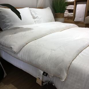 秋冬保暖60S贡缎大提花大豆贴身单被纤维柔软芯冬被子双人春秋