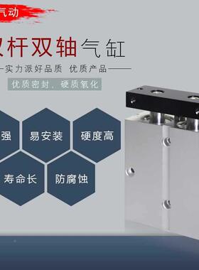 小型双杆双/轴气动气缸TDATN2/*103/15/20/25/30/4050/60173/75/1