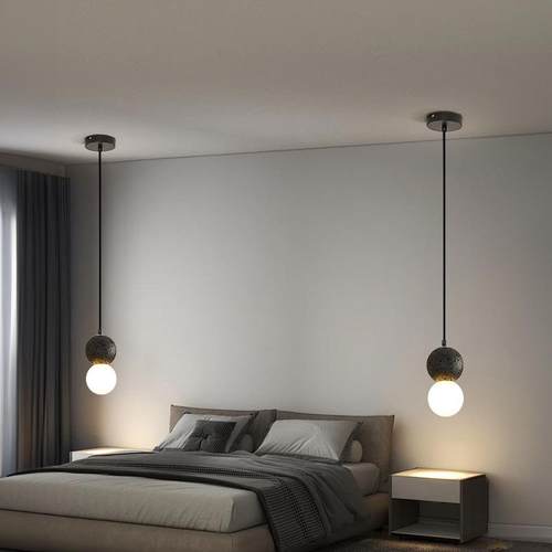 ED卧室995灯吊现代简约房间床头创意饰灯装客厅沙发边创意L餐厅吊