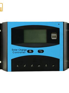 汉丰P灯WM太阳能板制器1RHH控2V24V阳60A光伏太能控制器路充电控