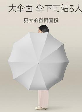 ZUOD自左都全动反LQO雨伞大号加固U加厚折叠收缩结实抗风户向外露