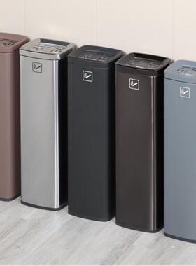 户灰OUK-44外烟柱立式烟蒂柱不锈钢灭柱烟烟头收集器文烟明吸烟柱