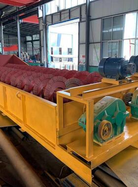 双矿轴2RXL750洗石机锡矿旋洗机蛟龙分级机螺泥设备脱选矿生产线