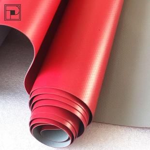 货双面红色户外遮BAR盖物汽车篷布货场盖布养殖pvc夹场加网防水厚