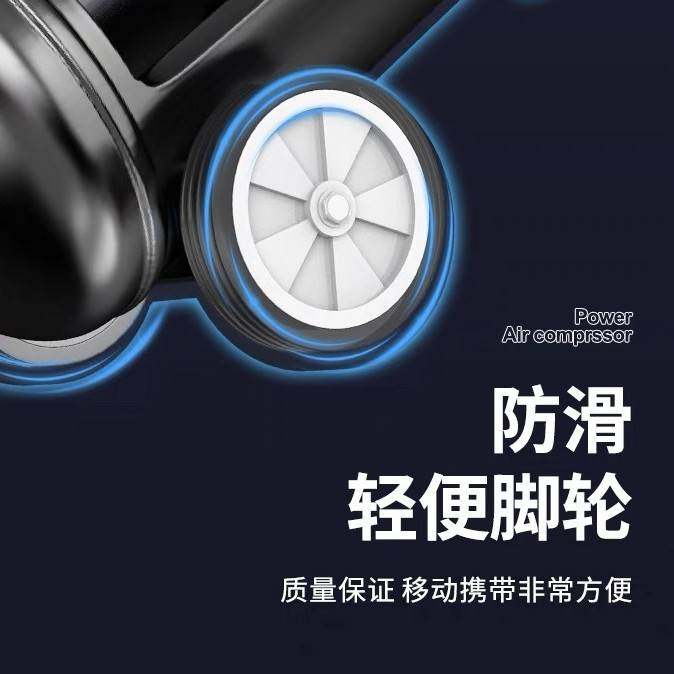 气泵空气压缩机220V木工专用喷漆充静音迷你小型便携式空压机