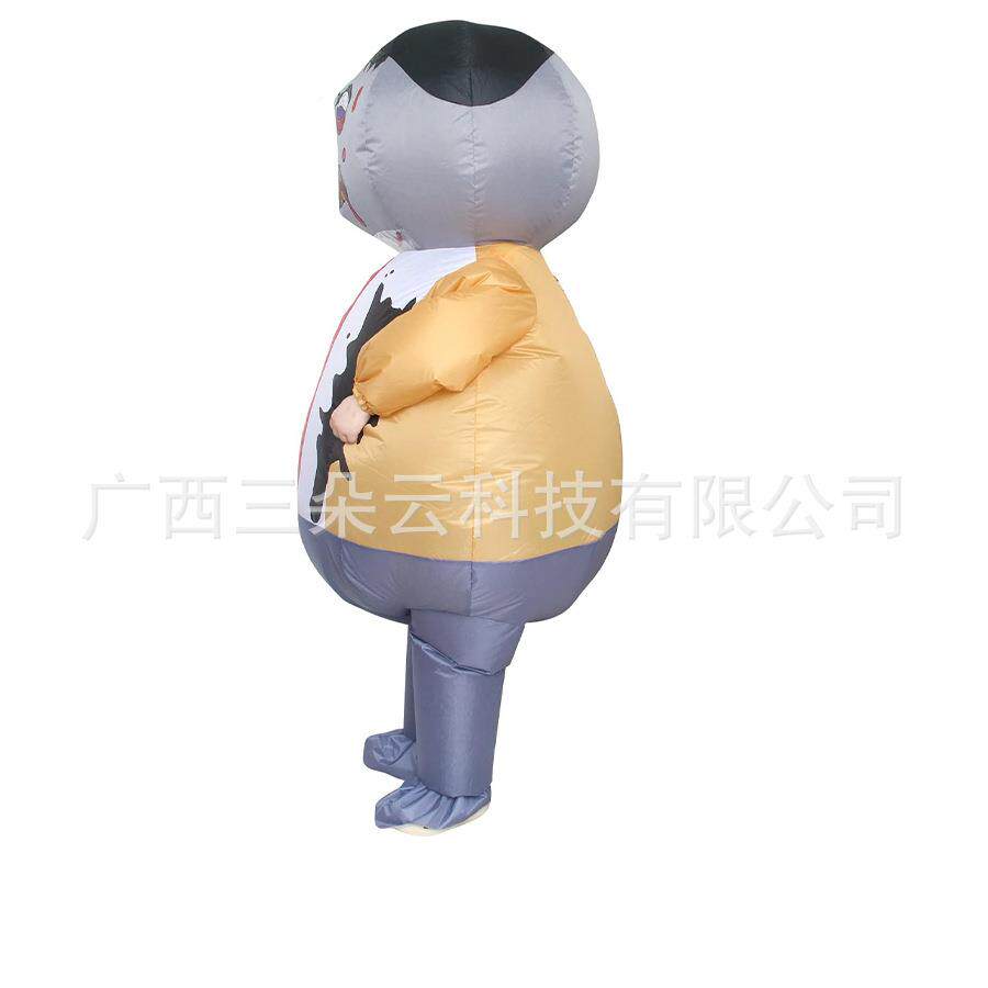 搞大胖子充气卡偶通人怪表演派对充气服装道具服装984987万节装圣