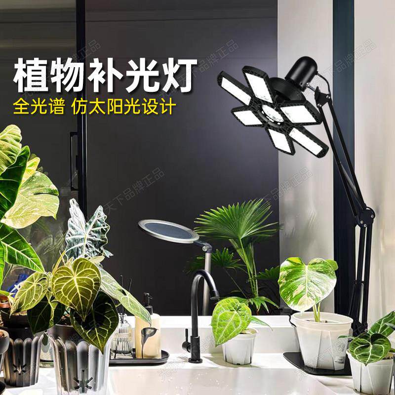 光联天下夹子NLX植物光台桌灯全光谱热景植绿植生长灯面盆景微观