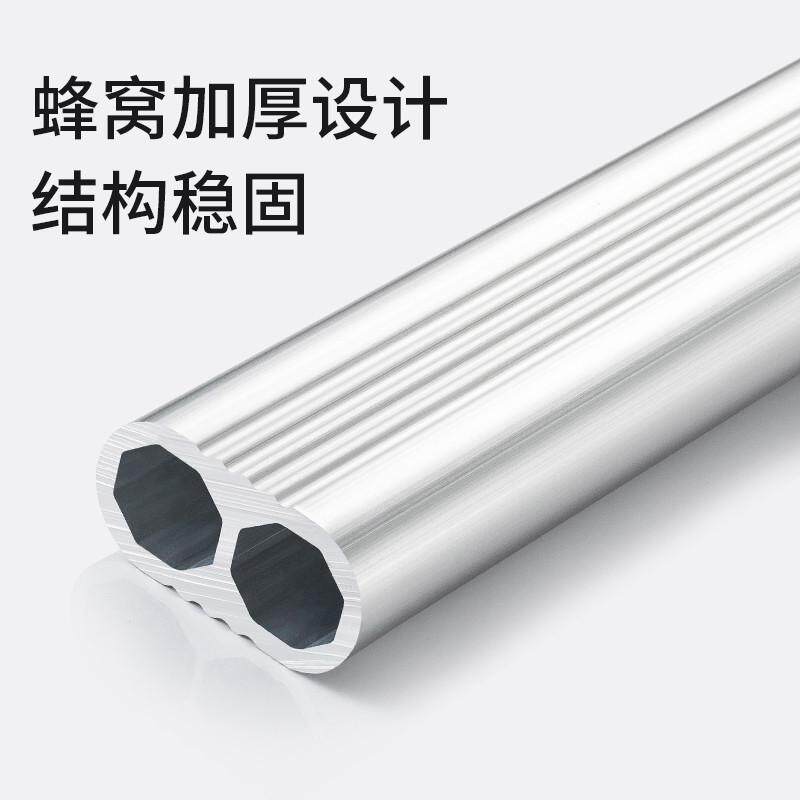 衣柜挂衣杆横杆加厚衣法兰通挂杆撑杆杆子柜内橱柜晾衣杆配件座衣