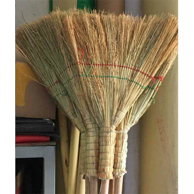 天然高粱扫帚无籽手工制长杆硬毛 环卫工专用扫把