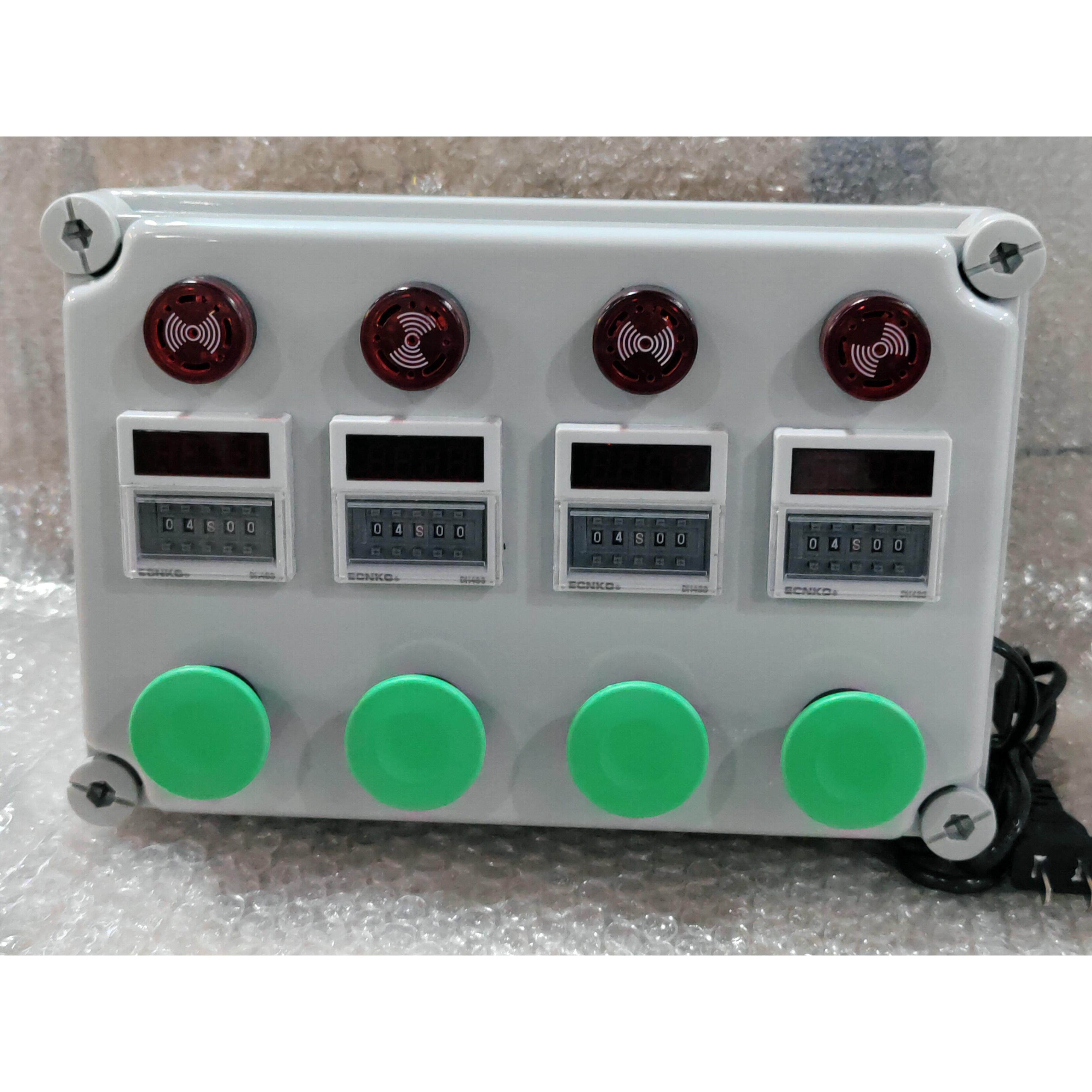 电镀槽四组计时器定时器蜂鸣报警器双循环时分秒可调24V220v