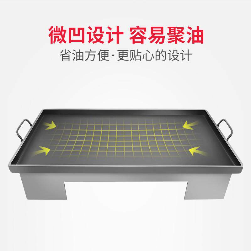 新款商用家用铁板鱿鱼手豆腐灌设备抓烤鸡蛋牛排铁板冷面饼饼