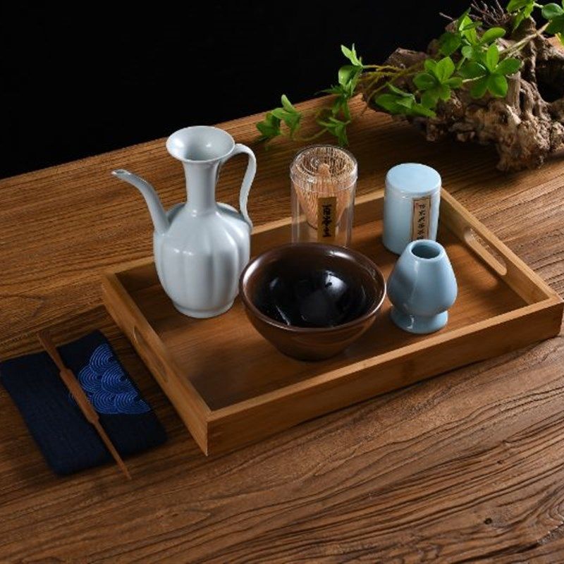 宋代点茶茶具套装茶粉茶盏点茶礼盒套装仿宋点茶套装一整套送茶粉