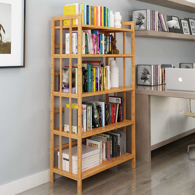 厨房置物架微波炉架书架落地实木储收纳架非家用物碗盘烤箱多层架