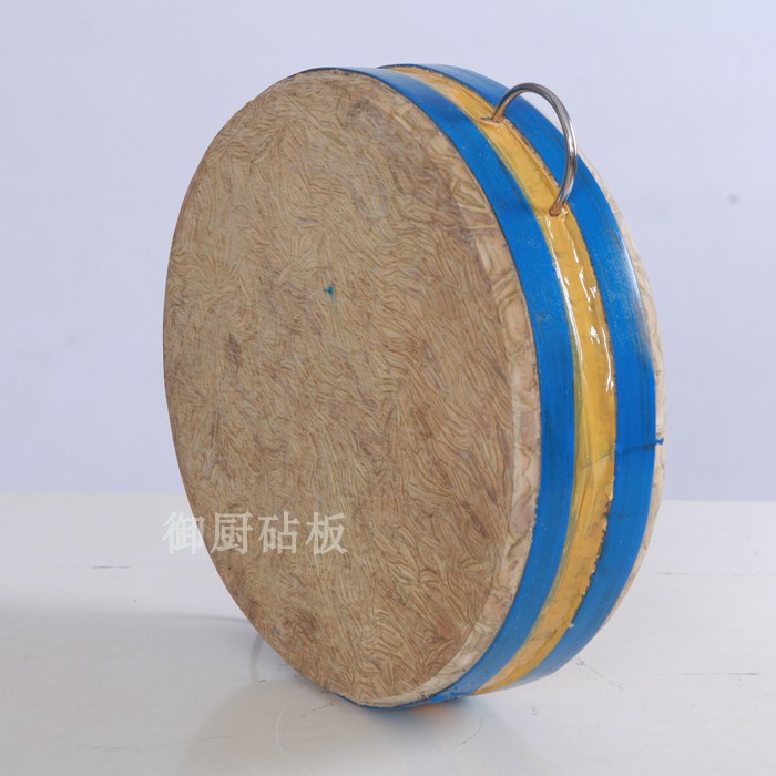 圆竹青菜板老楠竹天然竹青圆砧板竹菜板加厚商用剁肉剁骨头不开裂