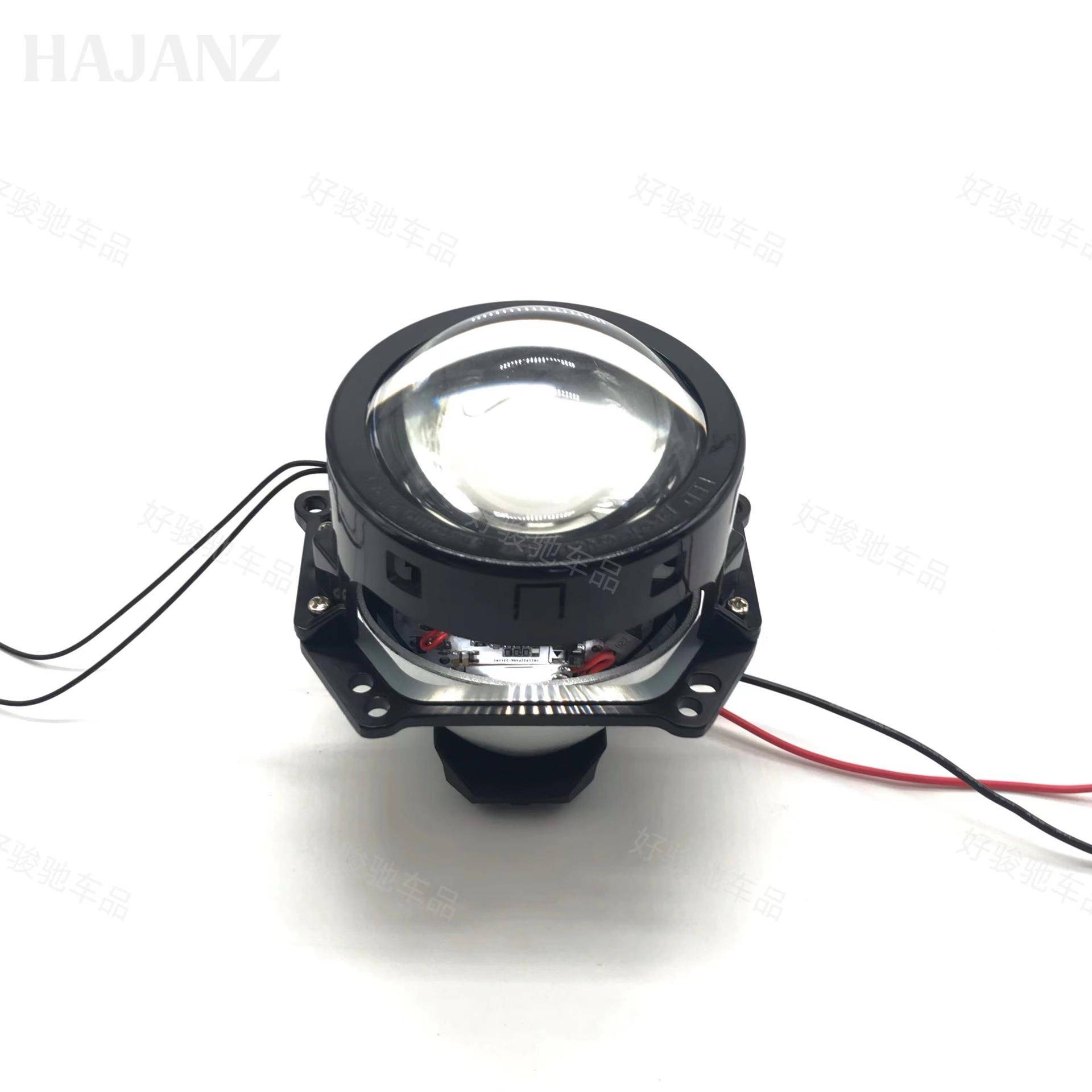 汽车led大灯适用双光透镜60W无损透镜改装大灯远近一体高亮聚光