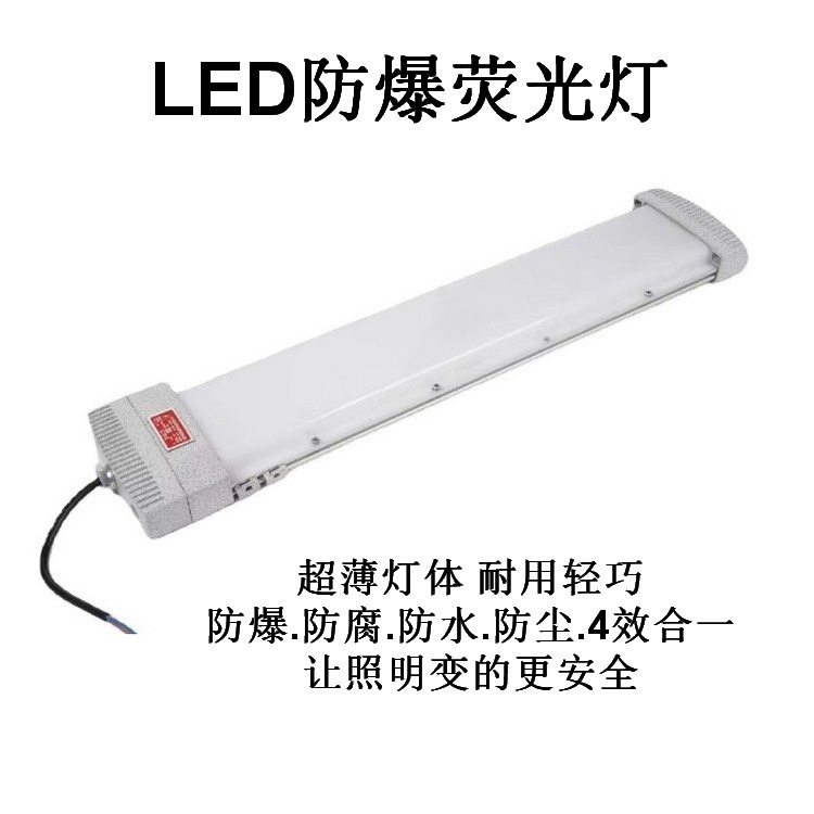 沈阳华荣LED防爆荧光灯免维护加厚三防支架灯20W-60W