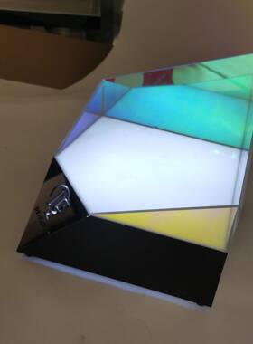 酒thsdu+lo吧K桶TV光发酒框桶冰粒亚克力香槟桶发光桶酒吧啤酒箱l