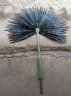 仿真棕榈叶人造塑绿假树室内单只室外装饰椰料紫树扇葵叶抗外CF02