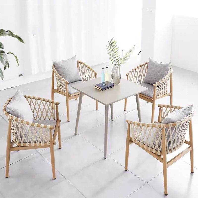 仿户外家桌椅庭院花园露台休闲25-9-19-藤椅网红防水防具晒木椅子,商业/办公家具,商用藤编家具,淘宝优惠券,粉丝福利购,淘宝优惠卷