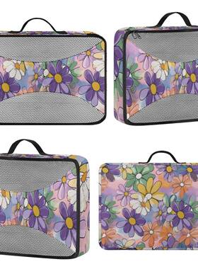 MAZON衣新款理多无品牌/功能物分类整袋碎花A系列行李箱收纳包直