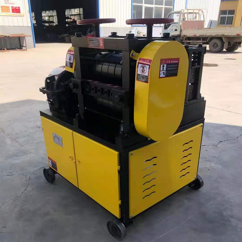 5-12多孔立式废旧钢筋调直机