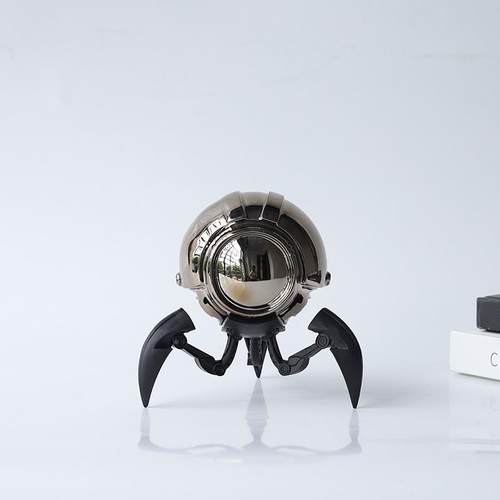 简几装何创意约外星人黑色抽象桌面品样板间客厅饰玄BJ0020关摆件