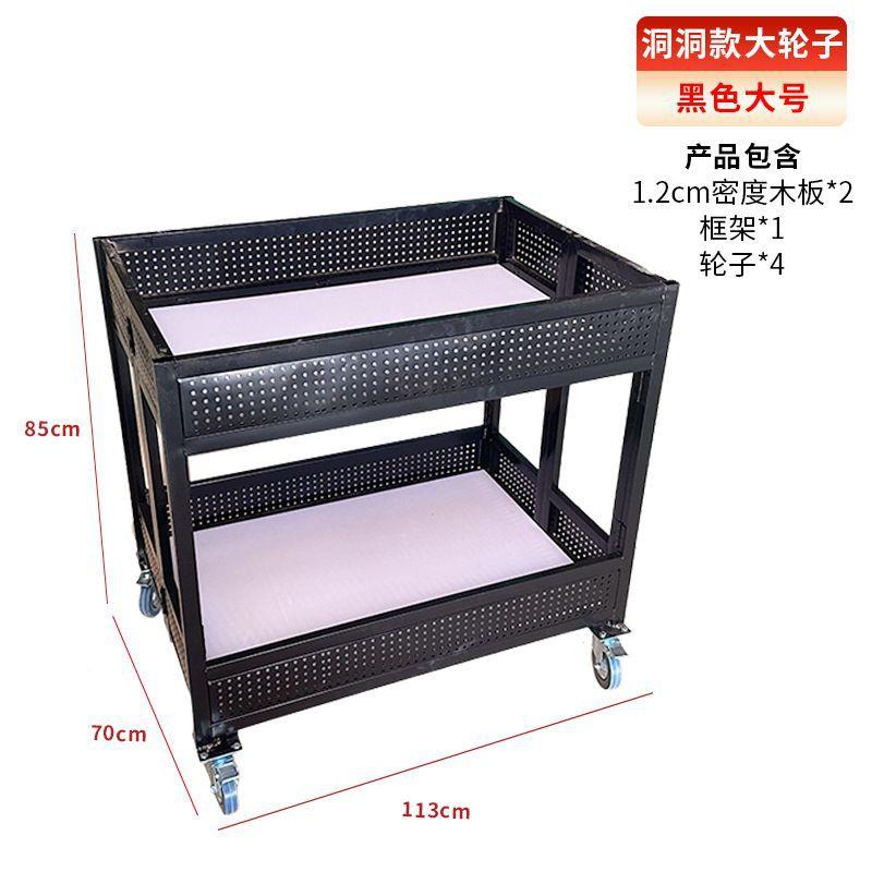 新品超市促销架甩叠卖摆地摊折10043469花车货架车销流动推车服装