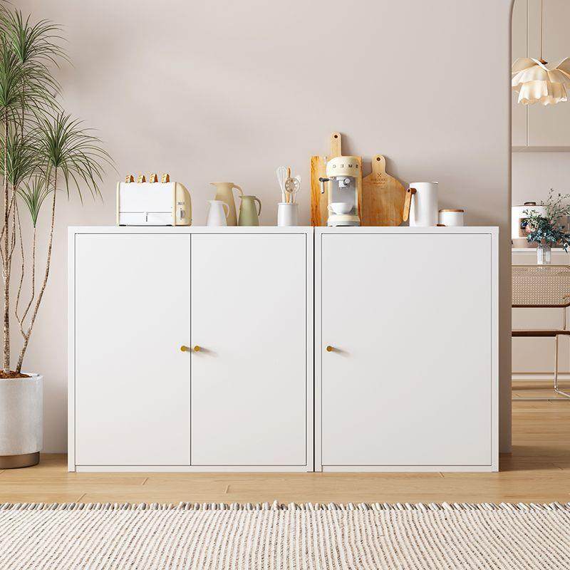 铁艺餐边柜铁收艺储物柜玻璃门碗ZBE纳简约多功能柜置物架柜超薄