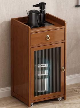 20柜25新款茶桌家体用小茶台边88361柜侧泡茶吧机茶几烧水壶一茶p