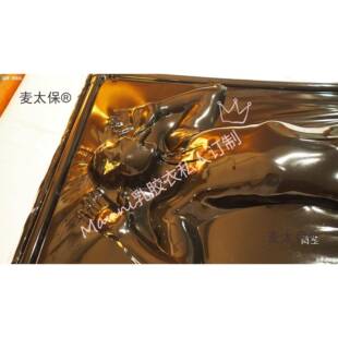 胶真空麦太床Mnni乳胶衣乳胶睡袋窒息单人使用Latexa束缚床自麦太