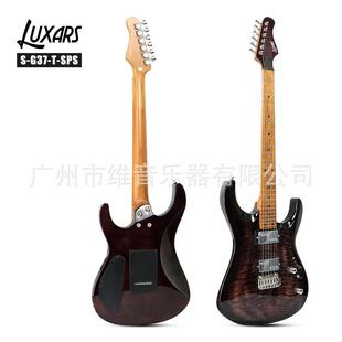 拾音器电他SG型烤枫木 T双双 Luxar吉s赤杨木成虎纹枫木贴片S G37