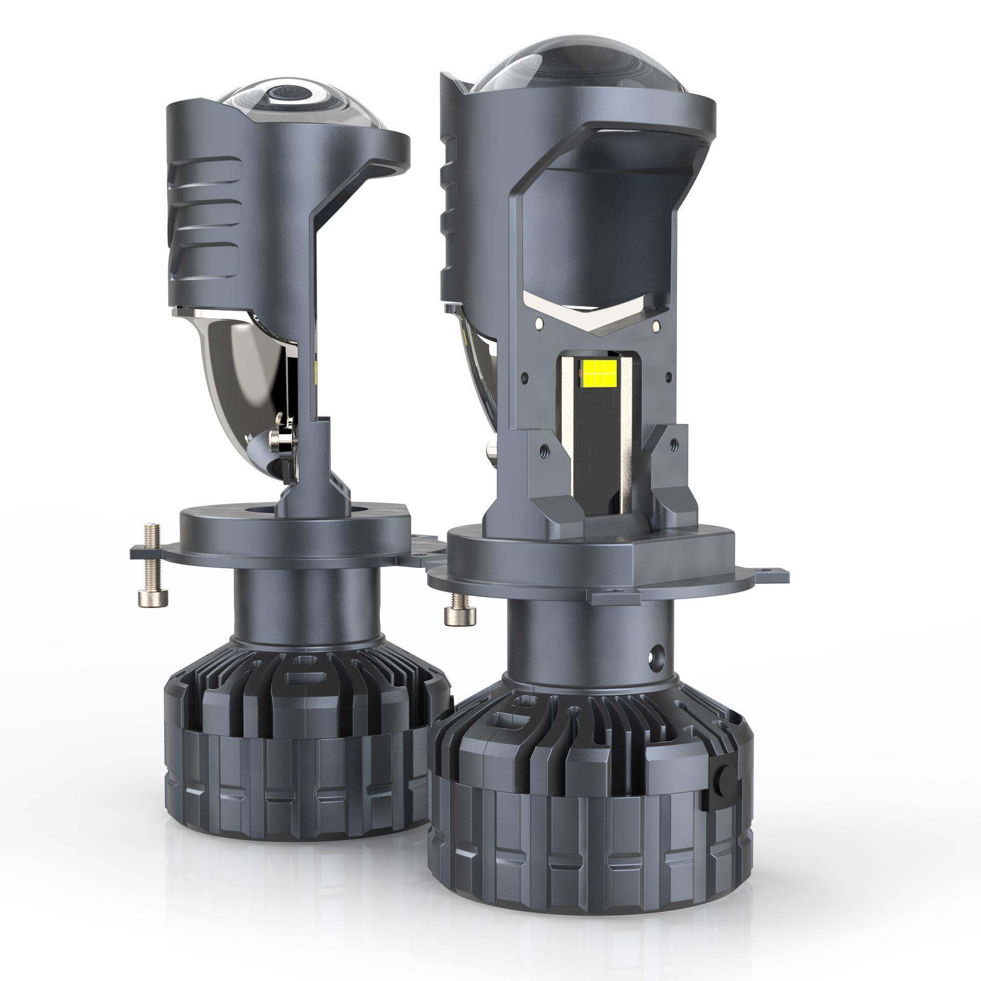 厂家直销F40PRO透灯镜ledF40Pro大h4远近一体车灯鱼眼LED灯改汽装