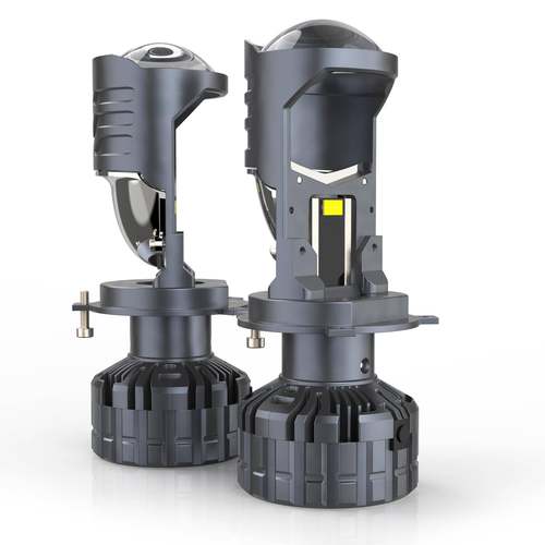 厂家直销F40PRO透灯镜ledF40Pro大h4远近一体车灯鱼眼LED灯改汽装