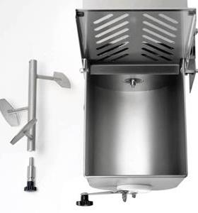 舒文sMirman意大利商1用台式肉馅搅拌机IP01IP10M4L馅机拌肉制品