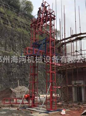 建筑龙吊家ILB吊盘提升机盖房物料提升厂机电动吊降篮升门机厂家