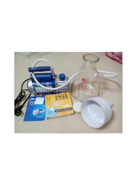 实验室真空抽滤装置XL-2500布氏漏0斗+50ml滤瓶抽+956胶管+真2空