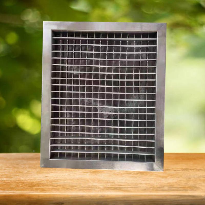 不锈钢叶窗通风散百热铝合金排风口栅防外格墙雨JBF风罩出风口冲