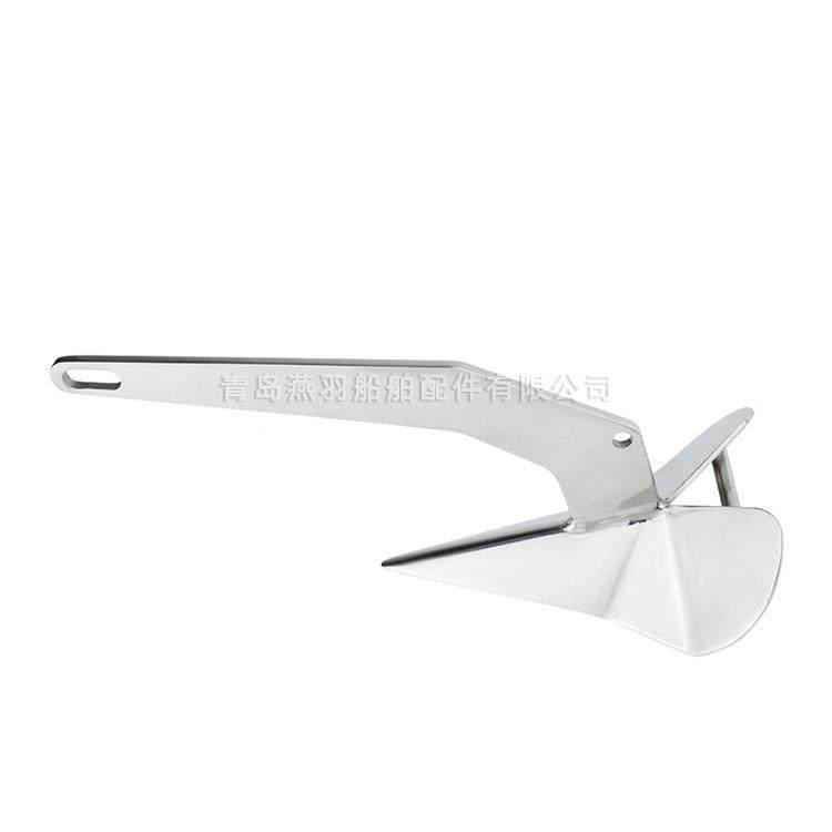 三锚DELTA游ANCHO不R多规格船用316锈钢船OZF锚艇快艇帆船舶角配
