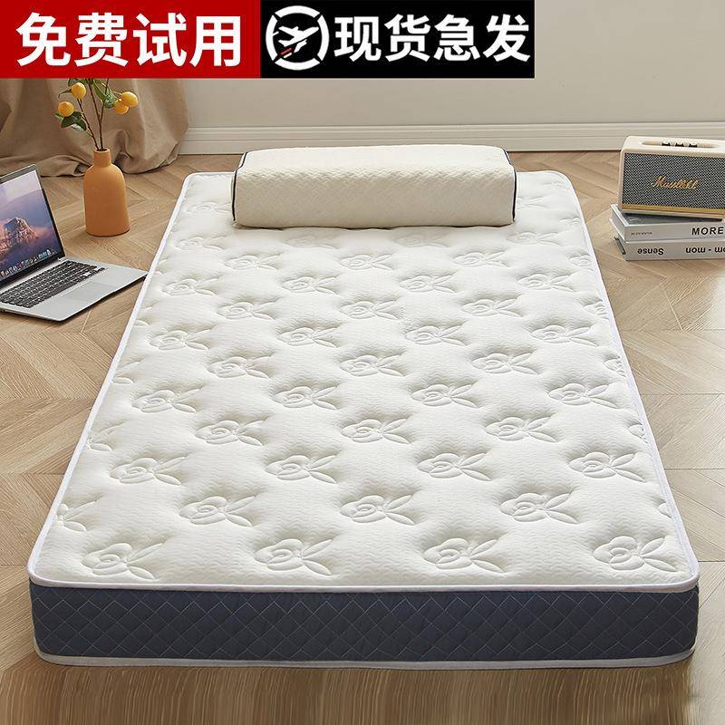 乳胶床垫软垫儿童加厚学生宿舍单人榻榻米1米2双人1.5地铺垫8