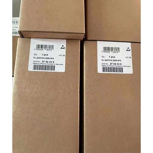 6 RJ45端口- FL SWITCH 2206-2FX 2702330