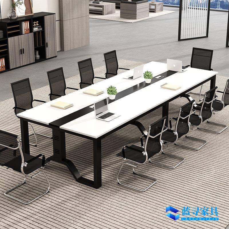 会议桌长桌简约现代办公桌椅组合会议室长条桌子椅工作台桌员工位,电子元器件市场,其它元器件,淘宝优惠券,粉丝福利购,淘宝优惠卷
