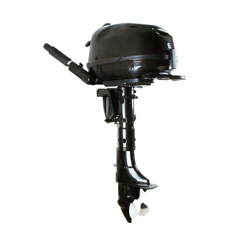 139cc 6hp 4冲程长轴手动启动 汽油船用舷外船发动机