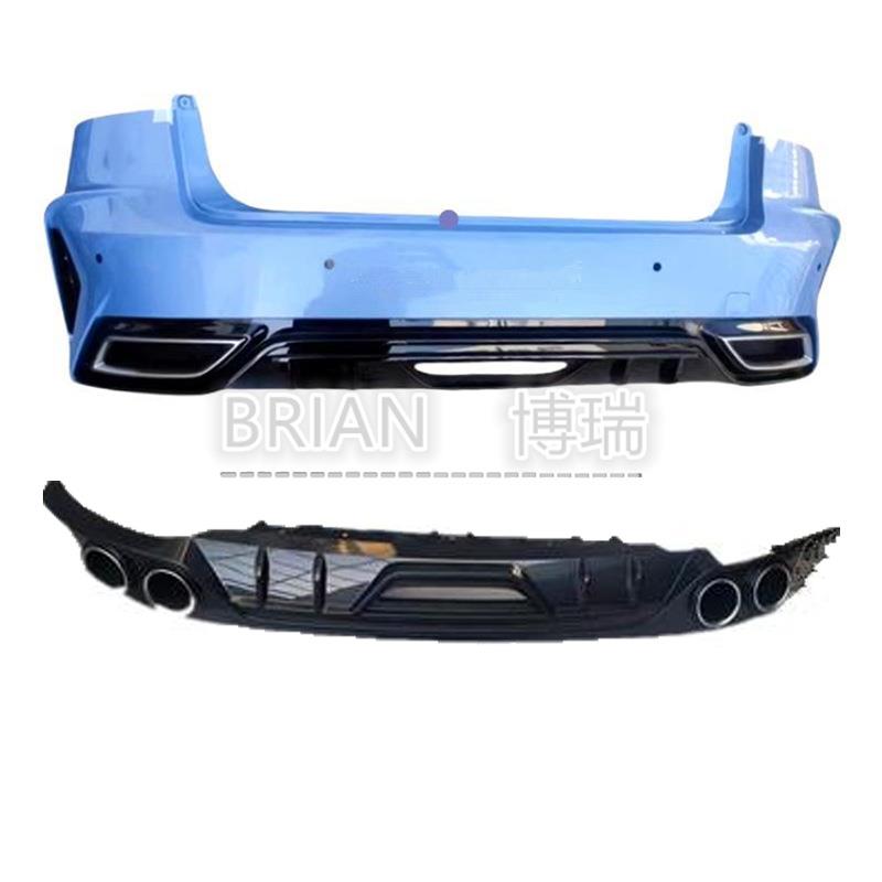 适用奇瑞艾瑞泽8后保险杠下护板扰流板上体下部带漆总成 排气管罩