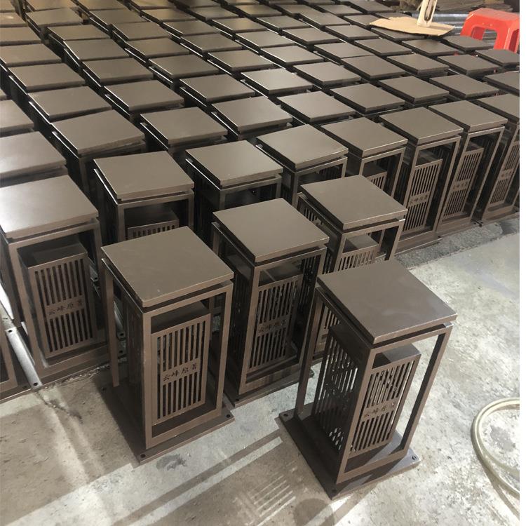 户外柱头灯草坪灯庭院灯景观灯LED15w不绣钢景观灯防潮防水