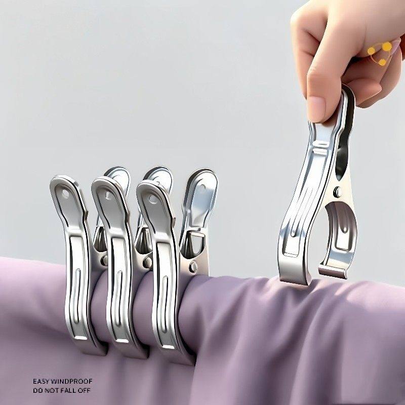 不锈钢夹子晒被子晒衣服棉被床单夹子加厚防风固定晾被子夹,住宅家具,遮阳伞固定夹,淘宝优惠券,粉丝福利购,淘宝优惠卷