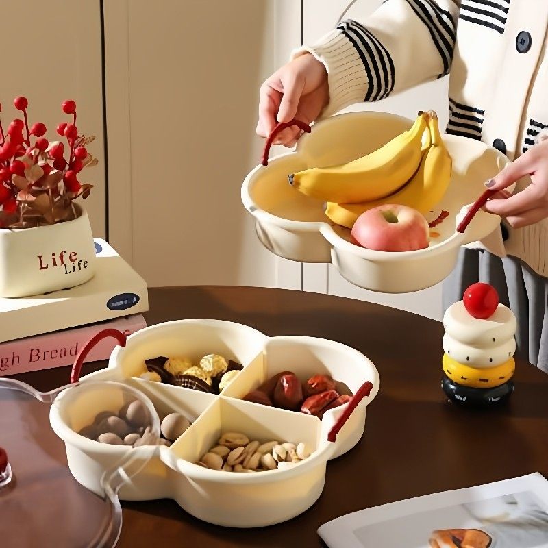 果盘家用客厅茶几水果盘糖果盒干果盒新年结婚瓜子零食收纳盒,餐饮具,果盆/果盘/果篮,淘宝优惠券,粉丝福利购,淘宝优惠卷