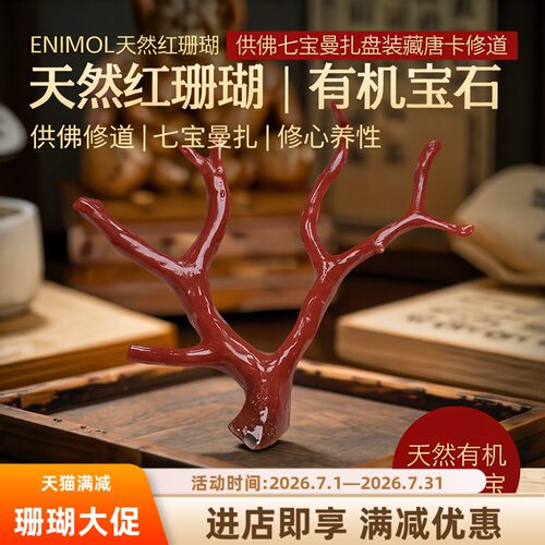 天然红珊瑚沙丁小树摆件一物一证