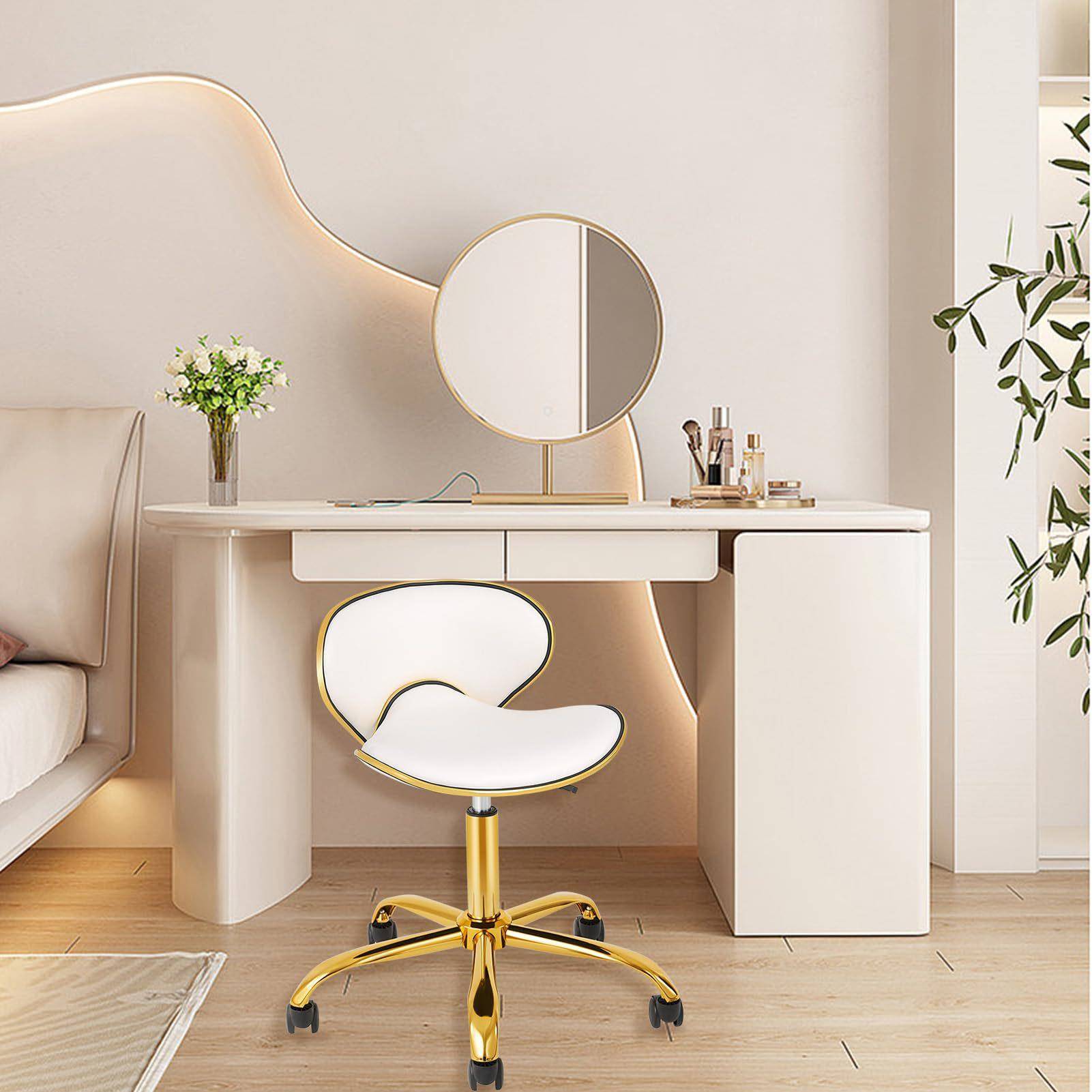 理发店升降椅可移动发型师椅旋转大工凳技师凳镀金舒适理发店椅子