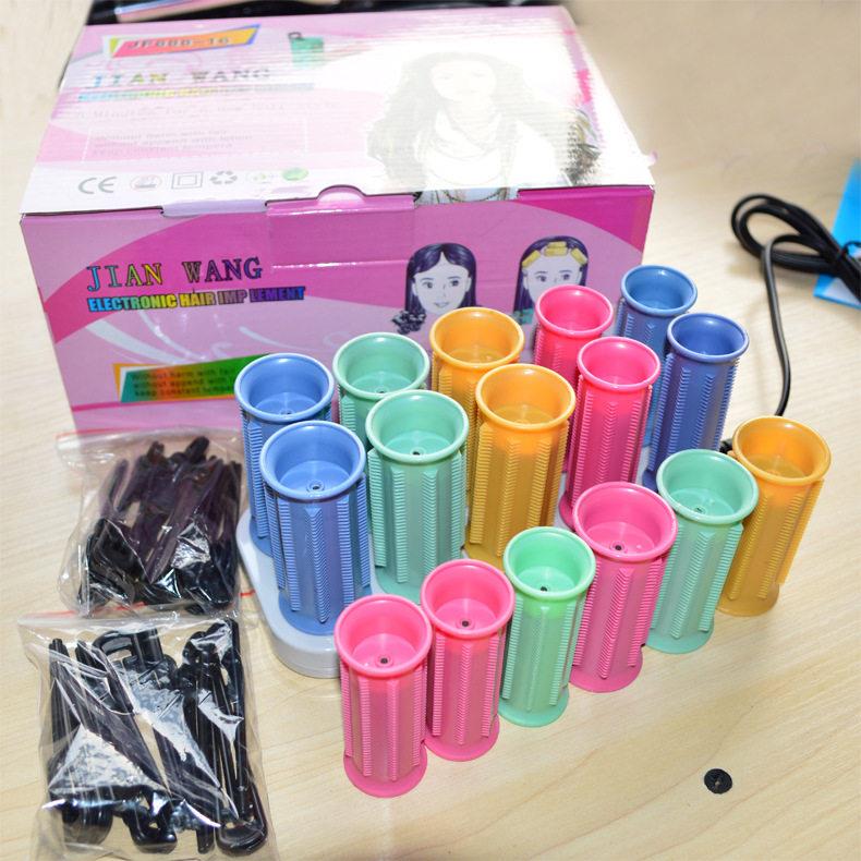 不伤发卷发器888-16电子卷发筒充电式电热烫发器卷发器