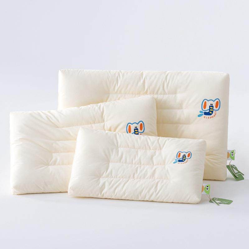 新款A类母婴级纯棉枕芯学生枕60支全棉可水洗儿童枕头护颈枕芯